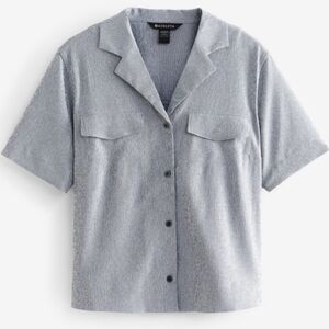 Athleta Echo Button Up Shirt Small
